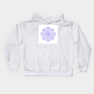 colored mandala Kids Hoodie